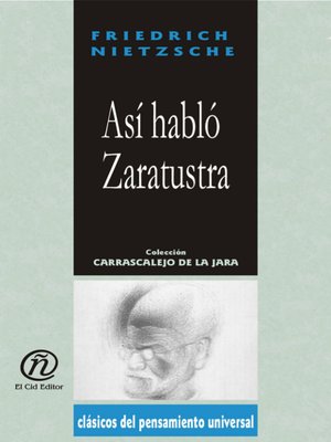 cover image of Así Habló Zaratustra